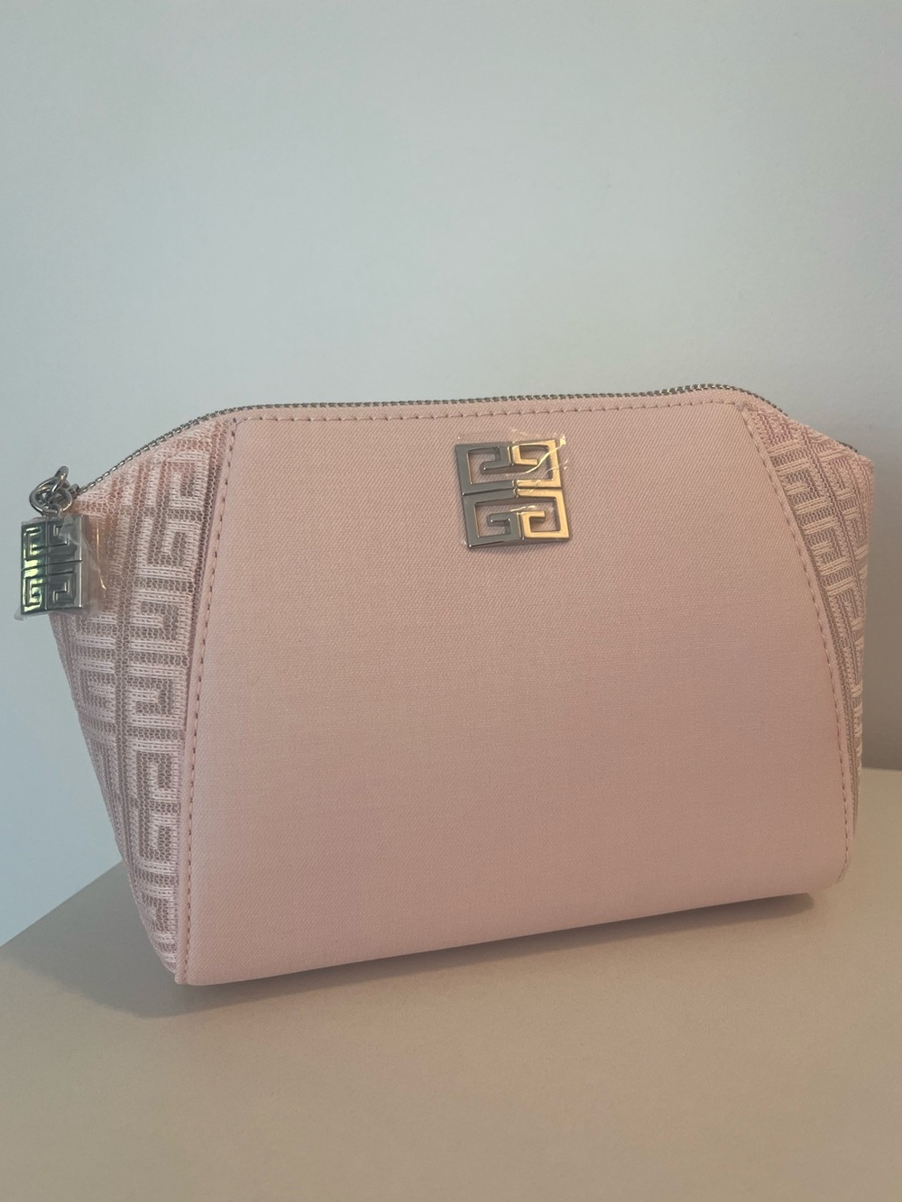 Givenchy Beauty Nude pink makeup cosmetic bag
